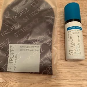 ST TROPEZ mitt and bronzing mousse